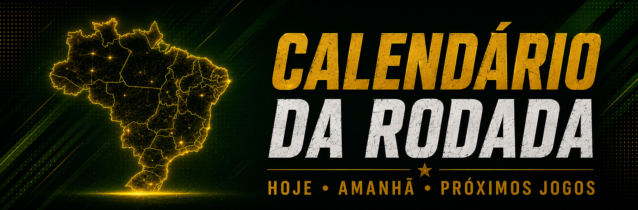 Radar de notícias e calendário da rodada