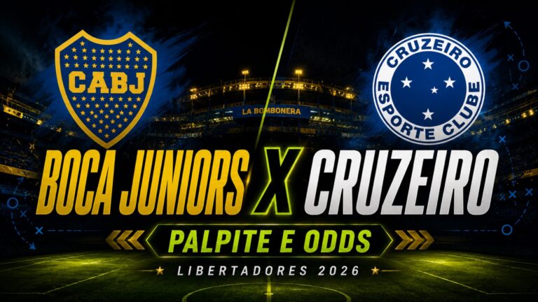 Boca Juniors x Cruzeiro: palpite, odds e onde assistir pela Libertadores
